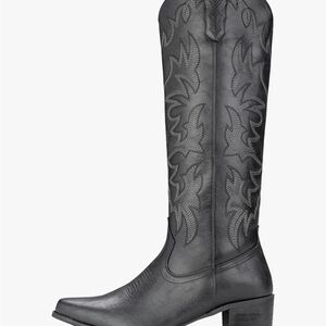 Women's Black Western Boots
